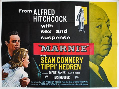 Hitchcock S Marnie Uk Quad Poster Picture Palace Movie Posters