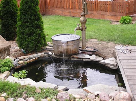 Our floating pond fountains and lake fountains utilize heavy duty pumps for dirty water ponds conditions. Our Big Blue House: where do I start? | Backyard water ...