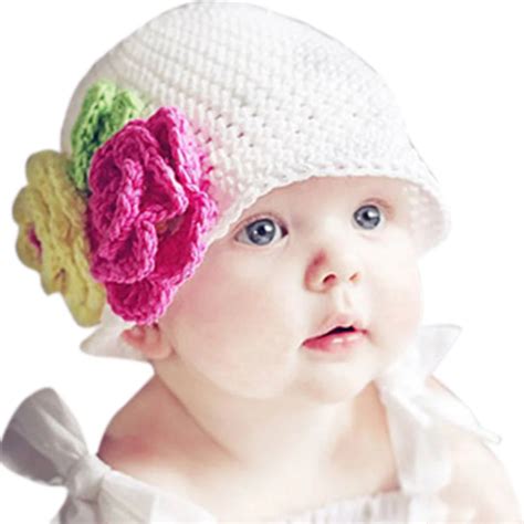 Buy 2017 New Knitted Hat Cute Baby Kids Toddler Girl