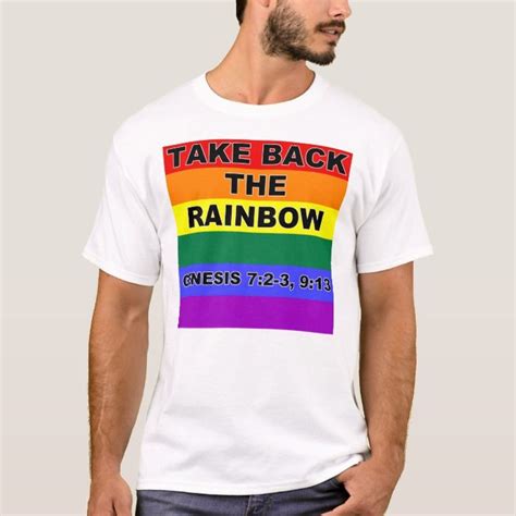 Take Back The Rainbow Christian Pride T Shirt Tee In 2021