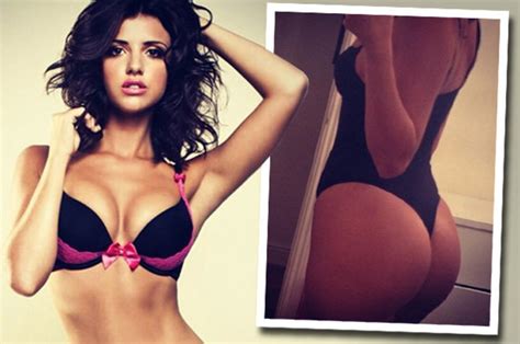 Towie Babe Lucy Mecklenburgh Puts Kim Kardashian To Shame In A Thong