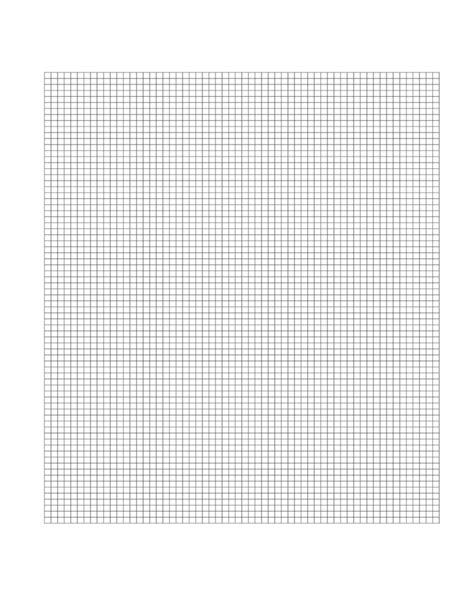Clipart Graph Paper In Mm Size A4 A4 Size Printable Metric Graph