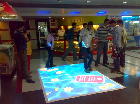 Esquare Interactive Floor Projection System Touchmagix