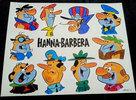 Hanna Barbera Tv Men In Color