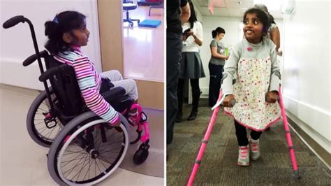 5 Year Old Girl With Cerebral Palsy Takes Her First Steps Thanks To