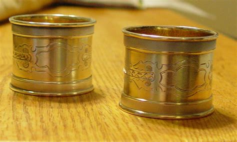 Flipside Treasure Chest Thursday Antique Napkin Rings