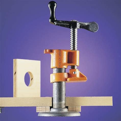 On Board Hold Down Clamp Woodworking Workbench Woodworking Shop