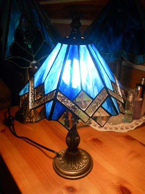 Diy Stained Glass Lamp Shade Flower Sea Stained Glass Lamp Shade For Standing Lamp