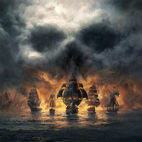 Epic Pirate Ship Wallpaper 4k