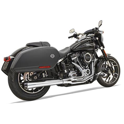 Bassani Road Rage 2 Into 1 Exhaust For 2018 2022 Harley Softail