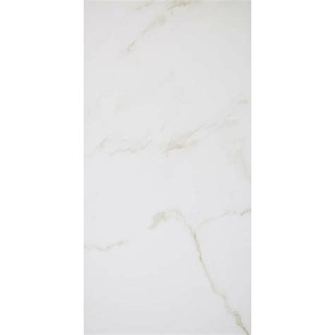 Calacatta Gold Gloss Marble Effect Porcelain Wall And Floor Tiles