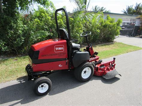 3280d Toro Groundsmaster 72 Rotary Lawn Mower 4 Wheel Drives Diesel