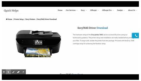 HP Envy 7645 Driver Download | Software Installation ( New 2020 User