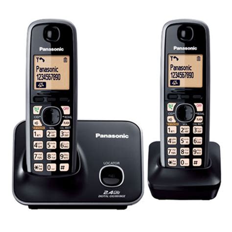 KX-TG3712BX | โทรศัพท์ไร้สาย, ระบบดิจิตอล, 2.4 GHz.,Panasonic