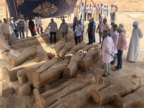 30 Ancient Coffins From 3000 Years Ago Discovered In Luxor Egypt