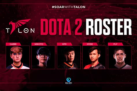 Talon Announce Fly Headlined Dota 2 Roster Abs Cbn News