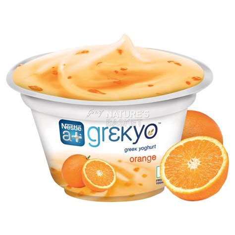 Buy Nestle A Grekyo Greek Yoghurt Orange 100g Online At Natures Basket