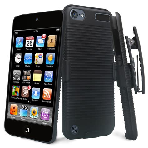 Apple Ipod Touch 5 Touch 6 Case Slim Rotating Swivel Clip Rugged