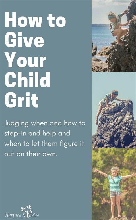 How To Give Your Child Grit The Courage And Determination To Try Again