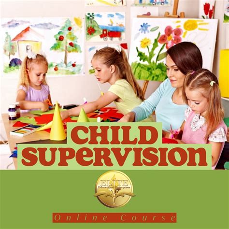 Online Course Alert Child Supervision This Course Teaches Supervision