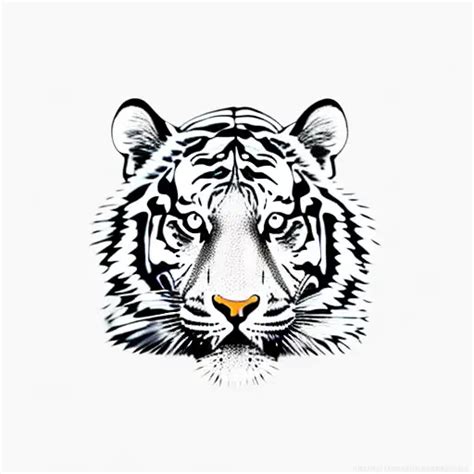 New School Tiger Tattoo Idea Blackink
