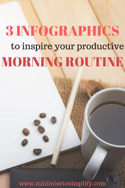 3 Infographics To Inspire Your Productive Morning Routine Morningroutine Infographics