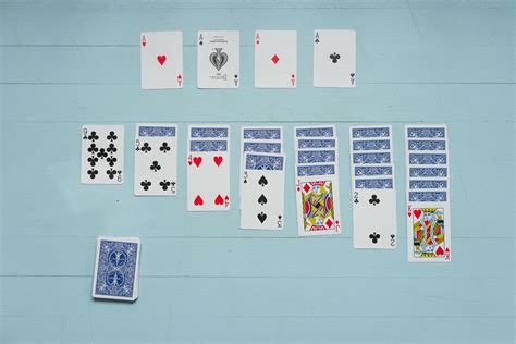 Solitaire Card Games Using A Standard 52 Card Deck