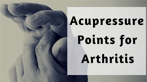 Acupressure Points For Arthritis Massage Monday 316 Youtube