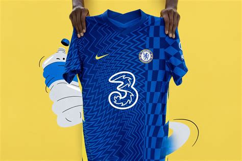 Nike Unveil New 2021 22 Chelsea Home Shirt With Most Groovy Kit Launch