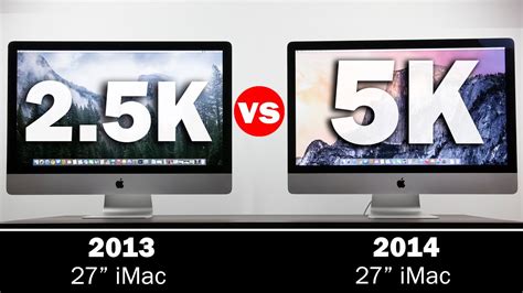 27 5k Retina Imac Vs 27 25k Imac In Depth Comparison Youtube