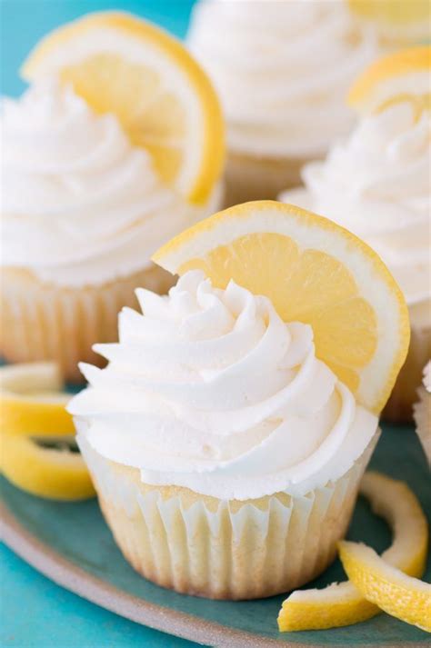 Lemon Cupcakes Perfect Lemon Cupcakes With A Light Lemon Buttercream Frosting Lemon Cupcake