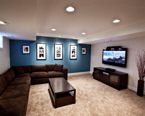 Try it in a basement kitchen, bathroom, or guest room. Awesome Basement Remodel Decorating Ideas: Sleek ...