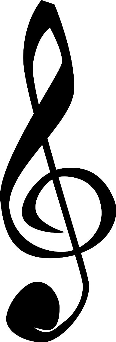 Treble Clef Vector Art Clipart Best