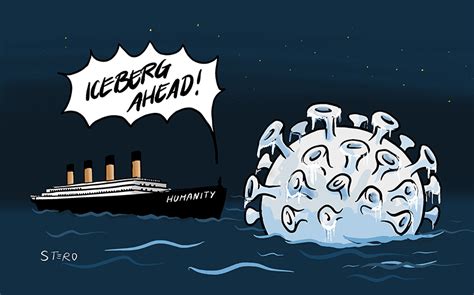 Titanic And Corona Cartoon Roth Cartoons En