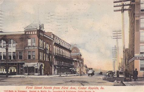 Cedar Rapids Iowa 1907 Sycamore Street Ebay Sycamore Street