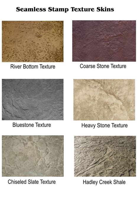 Color Charts And Patterns Diamond Kote Decorative Concrete Resurfacing