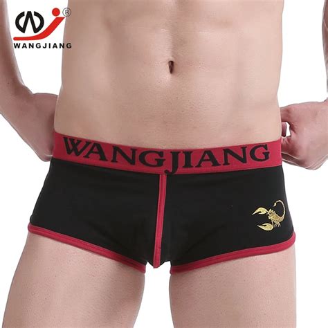 Buy Wj Gay Men Underwear Jockstrap Men Boxers Brand Sexy Mens Underwear Cotton