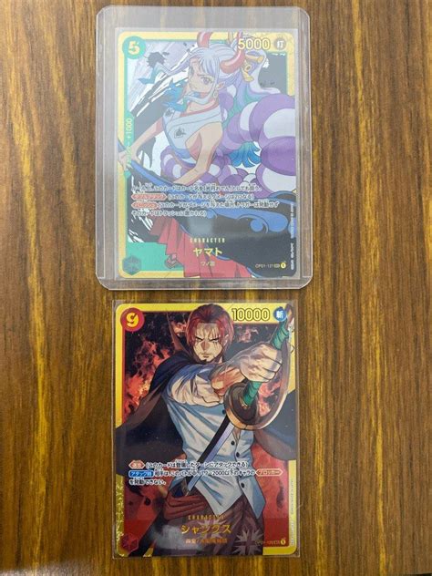 One Piece Tcg Yamato Shanks Sec Hobbies Toys Toys Games On Carousell