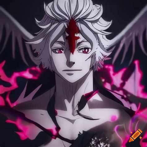 Liebe As Lucifer With Beelzebub And Adrammalech From Black Clover Anime