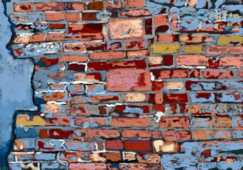 Weir Art Old Brick Wall