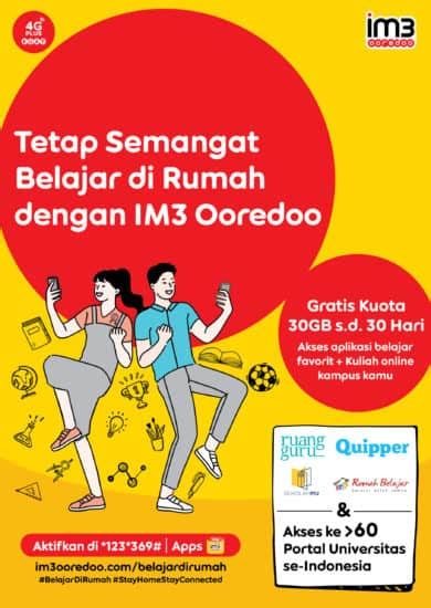 Buka telepon pada smartphone anda, lalu. Indosat Ooredoo Bagi-bagi Kuota 30 Gratis untuk Kuliah Online