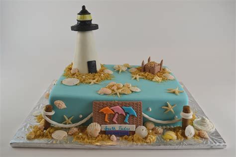 Cake by the ocean dnce. Delicious Cakes: Wedding Cakes For A Seaside Wedding