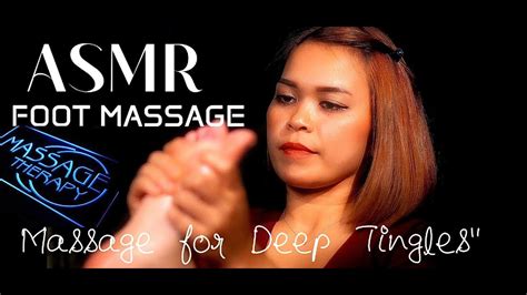 Foot Massageasmr Massage For Deep Tingles Relaxing Asmr Feet Youtube