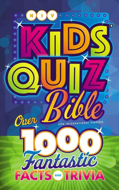 Niv Kids Quiz Bible Hardcover Comfort Print Over 1000 Fantastic