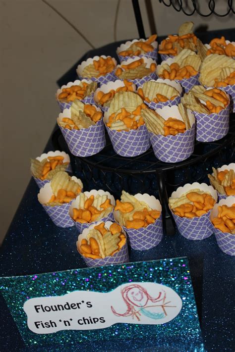 I decided to make it my mission to find fun, healthy snacks for kids that i know they will eat but that will also be fast! The House Family: The Little Mermaid 4th Birthday