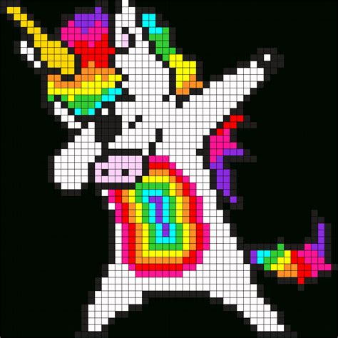 Le pixel art licorne permet aux enfants de reproduire un modèle de dessin facilement ! 14 Exclusif Coloriage Pixel Art A Imprimer Pictures ...