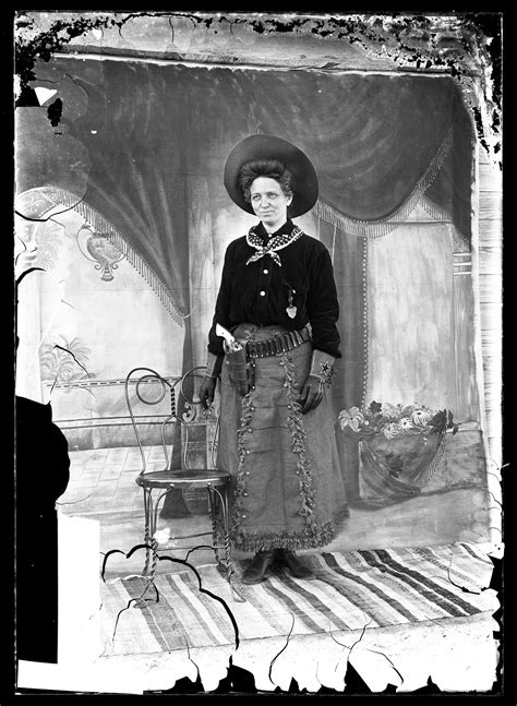 Portrait Of Cowgirl The Portal To Texas History
