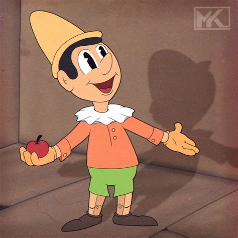 Disneys Pinocchio Based On The First Design By Mkdoes711 On Deviantart