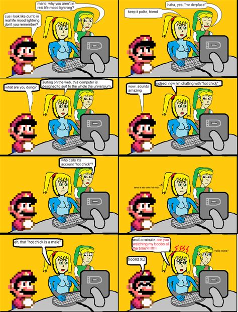 Mario In Metroid 20 By Ppowersteef