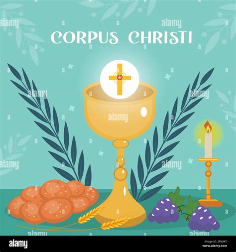 Corpus Christi Feast Stock Vector Images Alamy